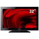 TV 32" LCD Sony Bravia KDL 32BX355 c/ Entradas HDMI e USB e